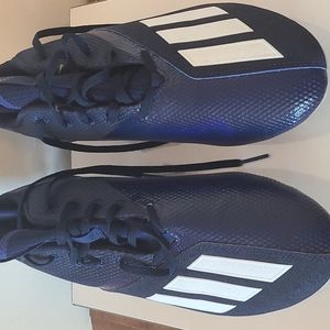 Adidas AdiZero Scorch Mens Football Cleats Size 12.5 Purple White FX4250